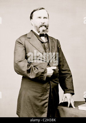 Portrait of Lieut. Gen. James Longstreet, officer of the Confederate Army Stock Photo