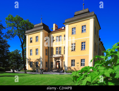 hotel and restaurant castle lomnica, lower silesia, poland, europe Stock Photo