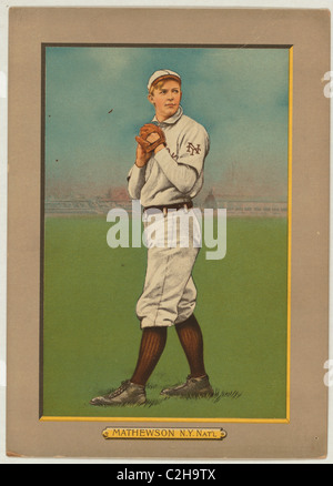 Christy Mathewson, New York Giants Stock Photo