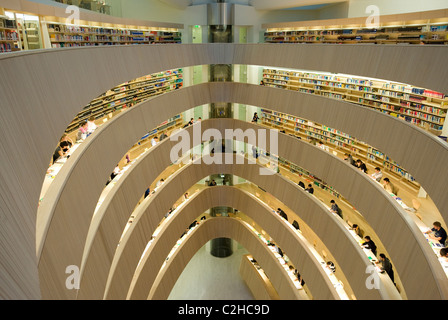 The library of the Law Institute of the University of Zurich, Switzerland Stock Photo