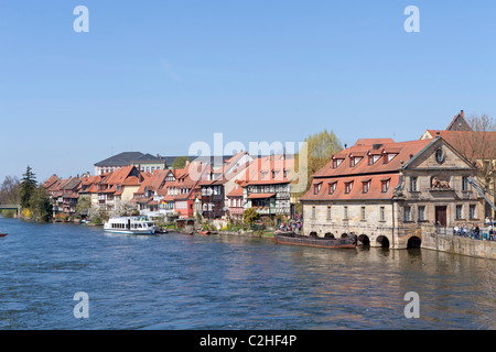 Little Venice, Bamberg, Bavaria, South Germany Stock Photo