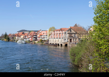 Little Venice, Bamberg, Bavaria, South Germany Stock Photo