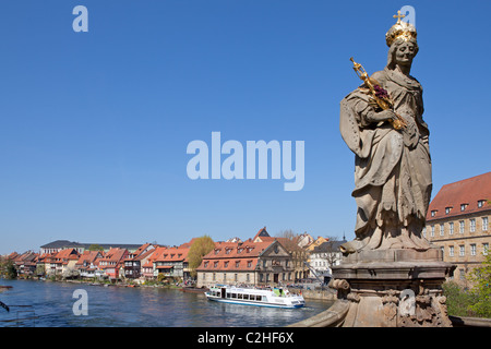 Little Venice, Bamberg, Bavaria, South Germany Stock Photo