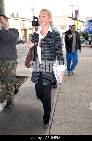 Katherine Heigl  out shopping for furniture with her mother Nancy Heigl West Hollywood, California - 05.01.08 Stock Photo