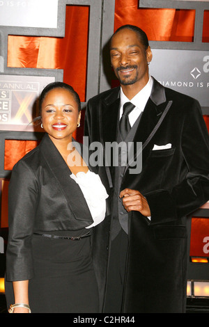 Snoop Dogg and his wife Shante Taylor 2009 American Music Awards