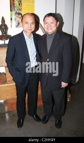 Jimmy Choo at Mango Tree restaurant London, England - 11.01.08 : Stock Photo