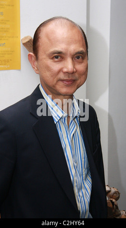 Jimmy Choo at Mango Tree restaurant London, England - 11.01.08 : Stock Photo