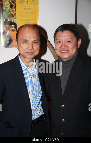 Jimmy Choo at Mango Tree restaurant London, England - 11.01.08 : Stock Photo