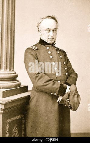 Portrait of Major General Henry W. Halleck Stock Photo