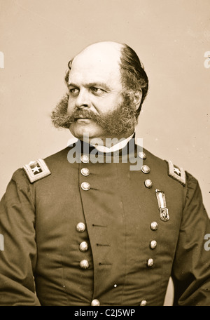 General Ambrose Burnside Stock Photo