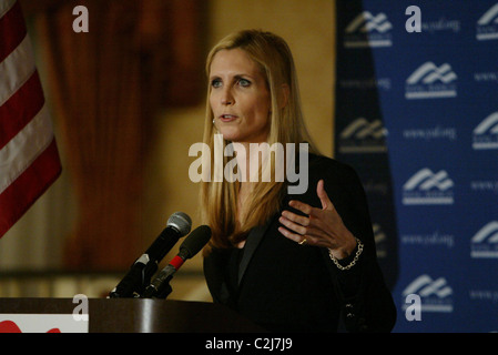 Ann Coulter spoke on the second day of the Conservative Political Action Conference at the Omni Shoreham Hotel Washington DC, Stock Photo