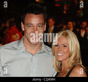 John Terry and Toni Poole UK Film Premiere of 'Rambo' - Arrivals held at Vue West End London, England - 12.02.08 Credit : Zibi/ Stock Photo