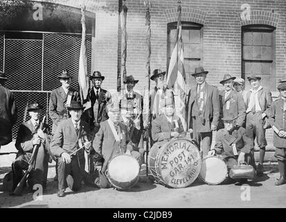 Cleveland Post Members of the Grand Army of the Republic Post 141 Stock Photo