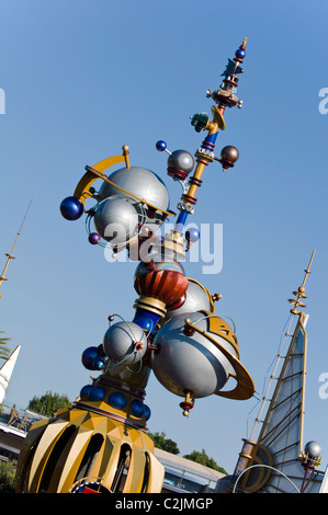 Astro Orbitor Tomorrowland at Disneyland California USA Stock Photo