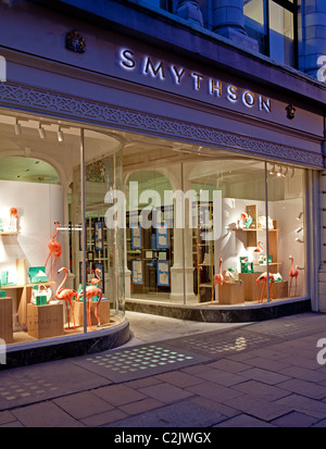 Symthson store in London in the evening Stock Photo