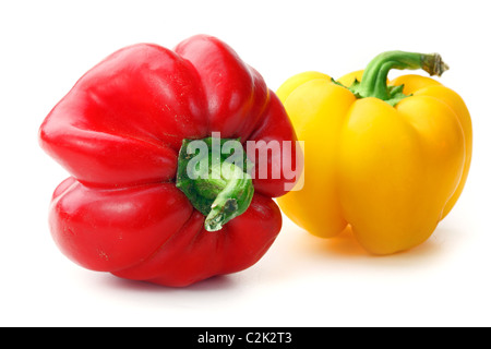 Red pepper isolated on white background Stock Photo