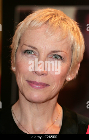 Annie Lennox launches the limited edition 'Sing' CD to raise awareness for South Africa's Treatment Action Campaign at The Body Stock Photo