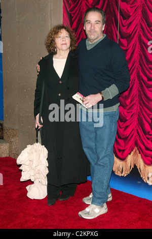 Kathryn Grody & Mandy Patinkin Opening night of the Broadway musical revival of 'Gypsy' at St. James Theatre - Arrivals New Stock Photo