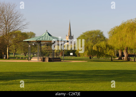 The Recreation Ground, Stratford-upon-Avon, Warwickshire, England, UK Stock Photo
