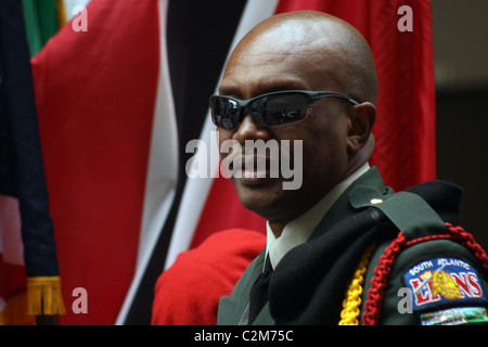 SCOUT MASTER MARTIN LUTHER KING JR. DAY ATLANTA USA 17 January 2011 Stock Photo