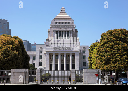 Japanese Diet Building Tokyo Japan Stock Photo