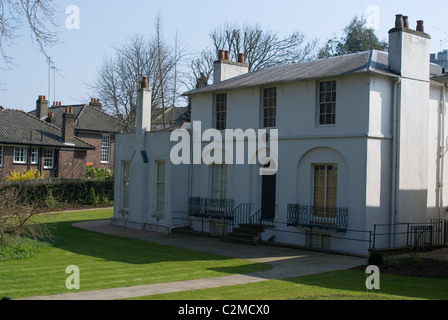 House of John Keats, now a museum, Keats Grove, Hampstead, London. Stock Photo