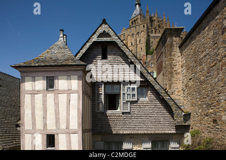 Mont St Michel, Normandy. Stock Photo