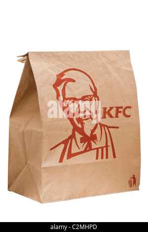KFC Meal to Take Away Stock Photo