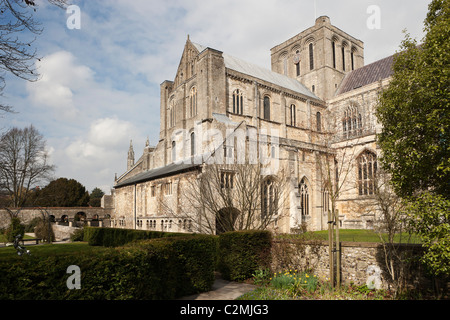 Winchester Cathedral England Europe Wessex Stock Photo