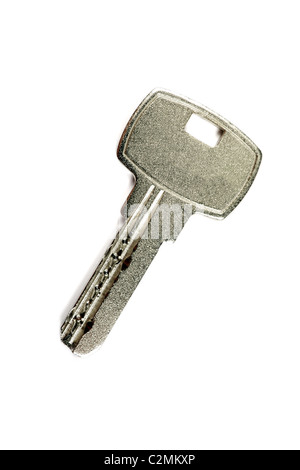 A modern key isolated on white background. Stock Photo