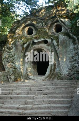 Garden at Bomarzo, detail Stock Photo