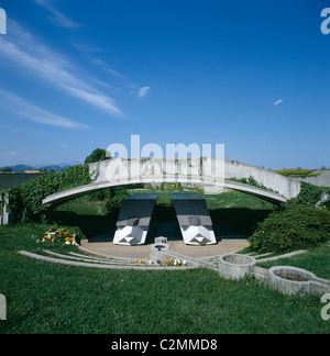 Brion Cemetery, San Vito d’Altivole, near Treviso, 1969 - 1978. Stock Photo