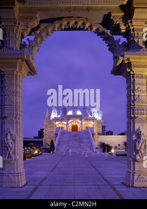 Swaminarayan Hindu Temple, Neasden, London Stock Photo