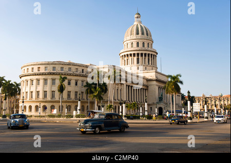 Capitolio Nacional, Havana old City, Cuba Stock Photo