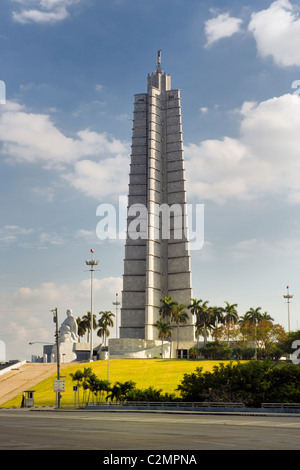 Jose Marti Monument, Plaza de la Revolucion, Havana, Cuba Stock Photo