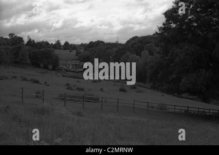 Meadow in Ross-on-Wye Stock Photo