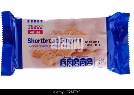 Shortbread Fingers Biscuits Stock Photo Alamy