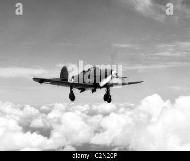 Bell P-39 Airacobra was one of the principal American fighter aircraft in service at the start of World War II Stock Photo