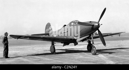 Bell P-39D Airacobra aircraft Stock Photo