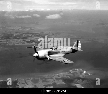 Curtiss XP-42: This is a highly modified Curtiss P-36A aircraft Stock Photo