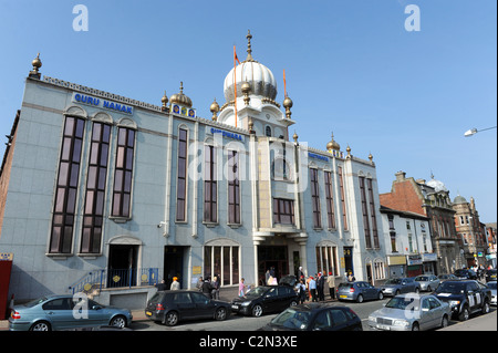 Guru Nanak Gurdwara Sikh temple in Smethwick near Birmingham UK. Stock Photo