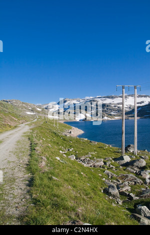 The photo is taken in the Hardangervidda national park, Norway Stock Photo
