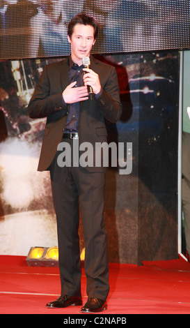 Actor Keanu Reeves 'Street Kings' Premiere Seoul, South Korea - 17.04.08 Stock Photo