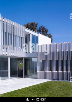 Modern detached house, West Hollywood, California Stock Photo