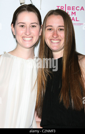 Michelle Babin, Amanda Babin, americas next top model cycle7 2008 Tribeca Film Festival - world premiere of 'From Within' at Stock Photo