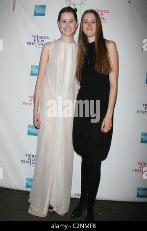 Michelle Babin, Amanda Babin, americas next top model cycle7 2008 Tribeca Film Festival - world premiere of 'From Within' at Stock Photo