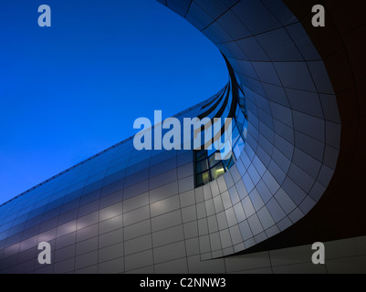 Dublin Airport, Terminal 2. Exterior of walkway. Stock Photo