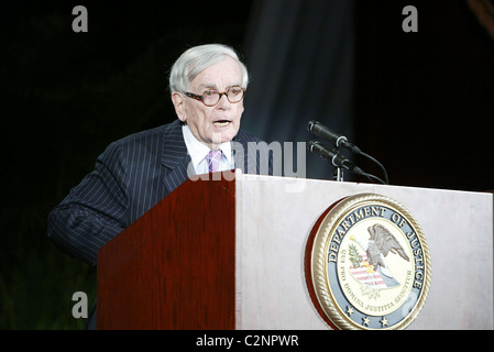 Dominick Dunne The Department of Justice held its annual National Crime Victims Rights Week candlelight vigil. The Keynote Stock Photo