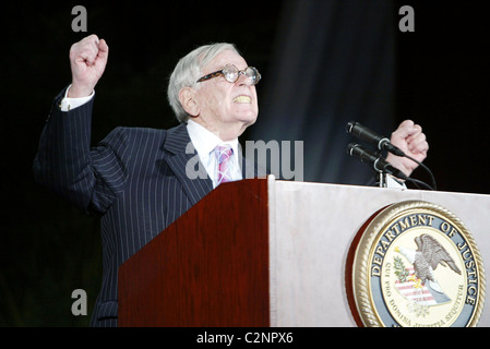 Dominick Dunne The Department of Justice held its annual National Crime Victims Rights Week candlelight vigil. The Keynote Stock Photo