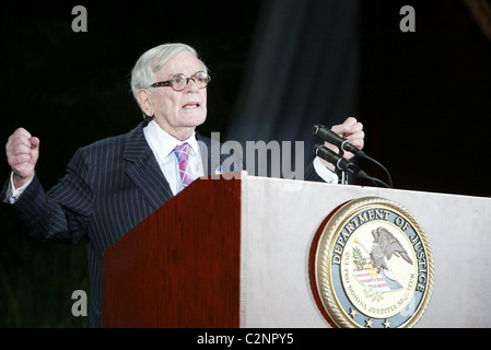 Dominick Dunne The Department of Justice held its annual National Crime Victims Rights Week candlelight vigil. The Keynote Stock Photo